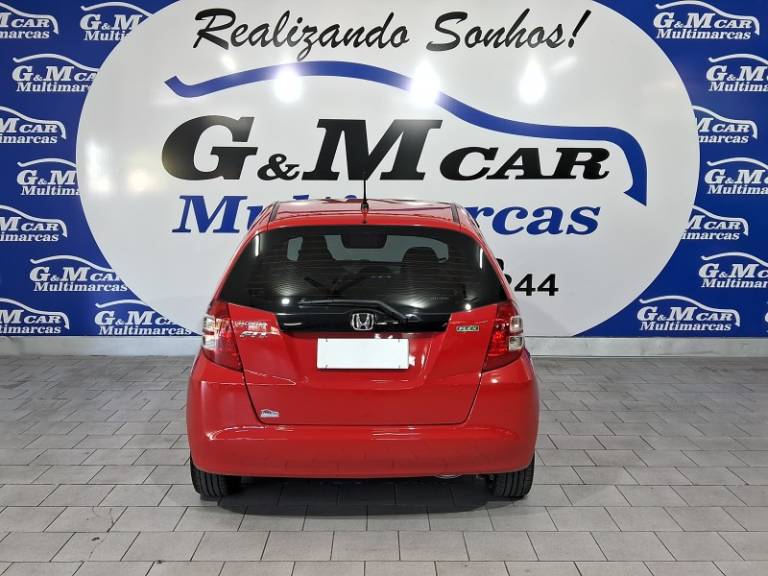 HONDA - FIT - 2011/2011 - Vermelha - Sob Consulta