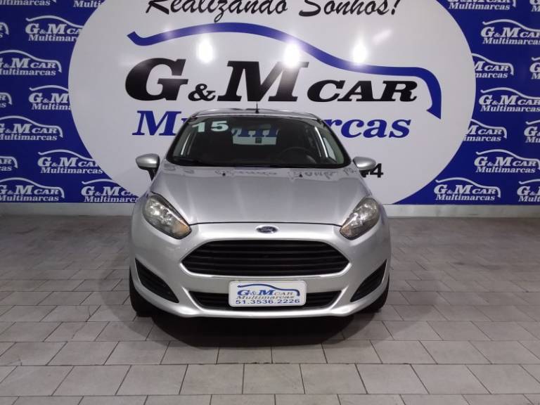 FORD - FIESTA - 2015/2015 - Prata - R$ 45.900,00