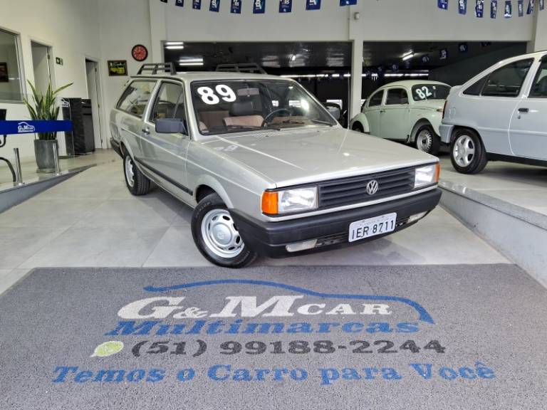 VOLKSWAGEN - PARATI - 1988/1989 - Prata - R$ 29.900,00