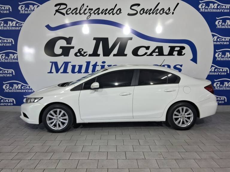 HONDA - CIVIC - 2012/2012 - Branca - R$ 67.900,00