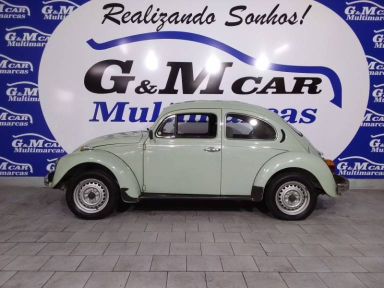 VOLKSWAGEN - FUSCA - 1981/1982 - Verde - R$ 18.900,00