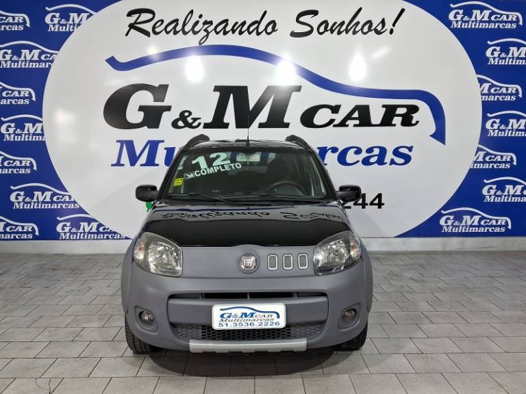 FIAT - UNO - 2011/2012 - Preta - R$ 32.900,00