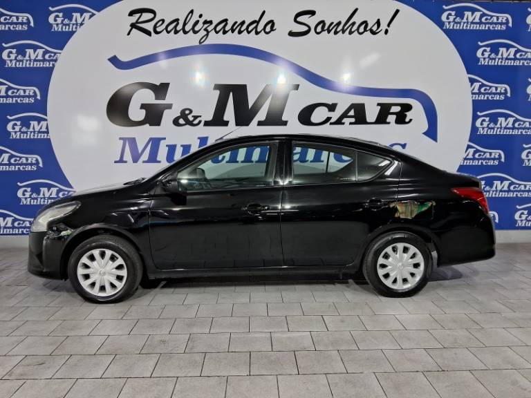 NISSAN - VERSA - 2020/2020 - Preta - R$ 52.900,00