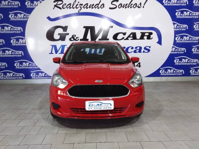 FORD - KA - 2014/2015 - Vermelha - R$ 41.900,00