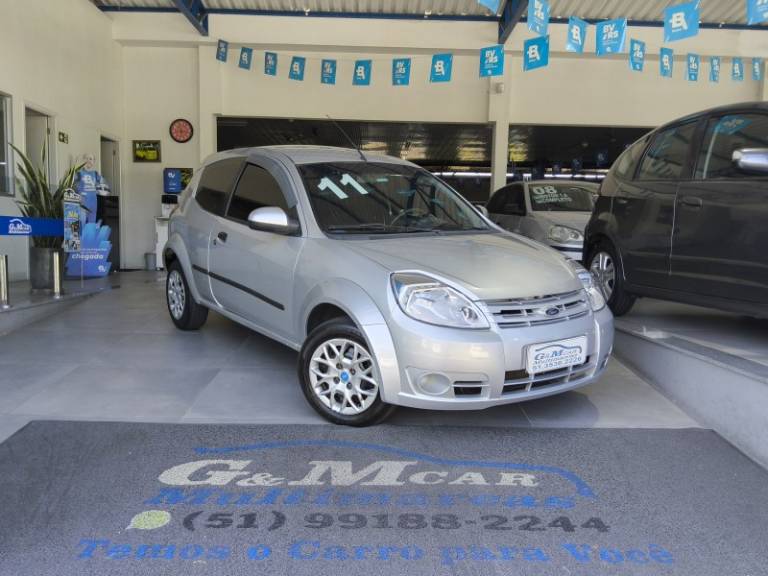 FORD - KA - 2010/2011 - Prata - R$ 19.900,00