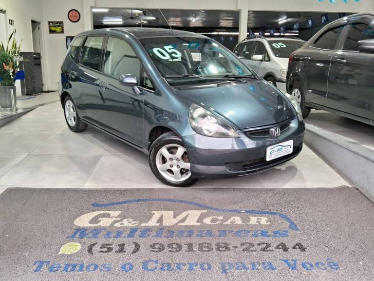 HONDA - FIT - 2005/2005 - Cinza - Sob Consulta