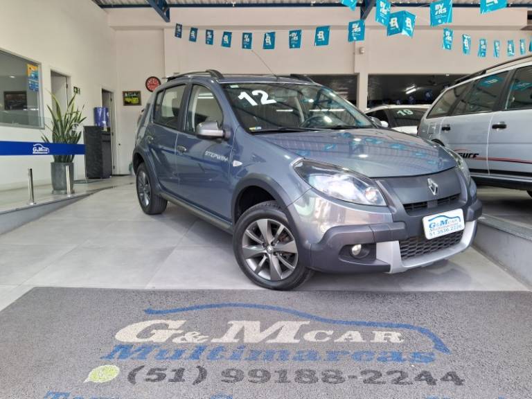 RENAULT - SANDERO - 2012/2012 - Cinza - R$ 39.900,00