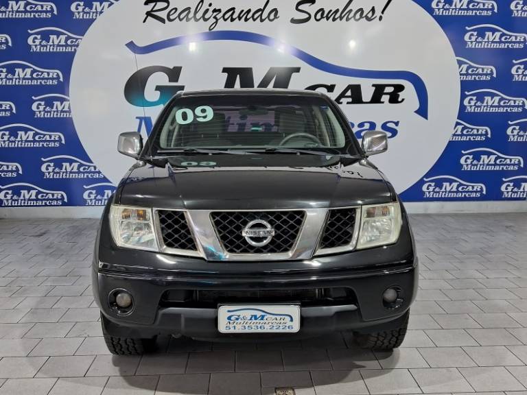 NISSAN - FRONTIER - 2008/2009 - Preta - R$ 69.900,00