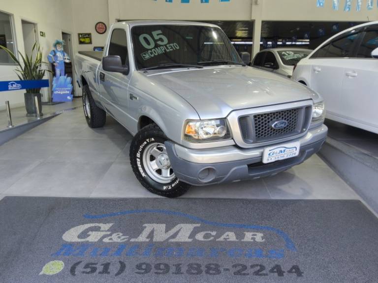 FORD - RANGER - 2005/2005 - Prata - Sob Consulta