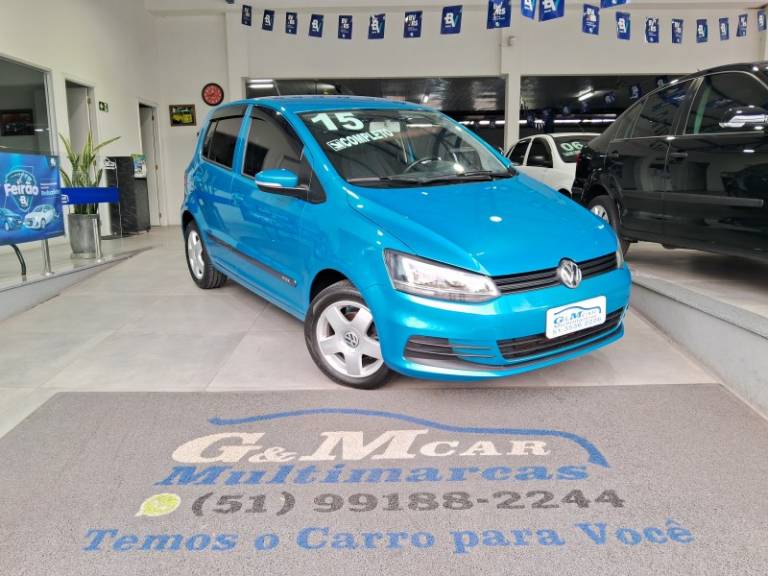 VOLKSWAGEN - FOX - 2015/2015 - Azul - R$ 48.900,00