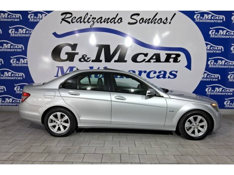 MERCEDES-BENZ - C 180 K - 2010/2011 - Prata - R$ 62.900,00