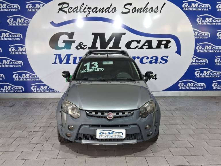 FIAT - STRADA - 2012/2013 - Cinza - R$ 49.900,00