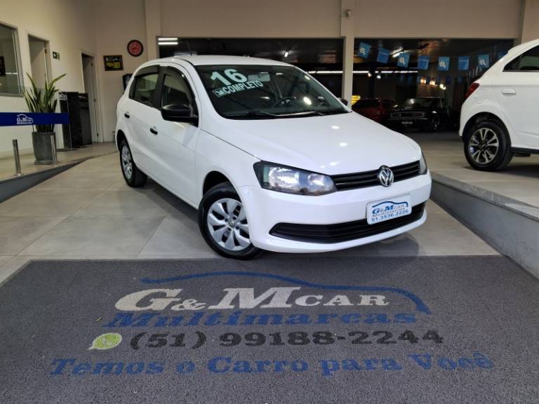 VOLKSWAGEN - GOL - 2015/2016 - Branca - R$ 43.900,00