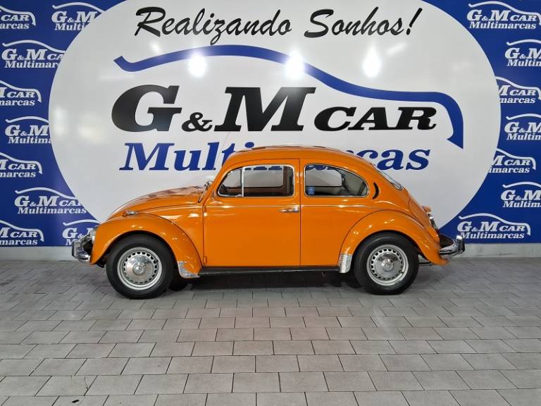 VOLKSWAGEN - FUSCA - 1975/1975 - Laranja - R$ 45.900,00