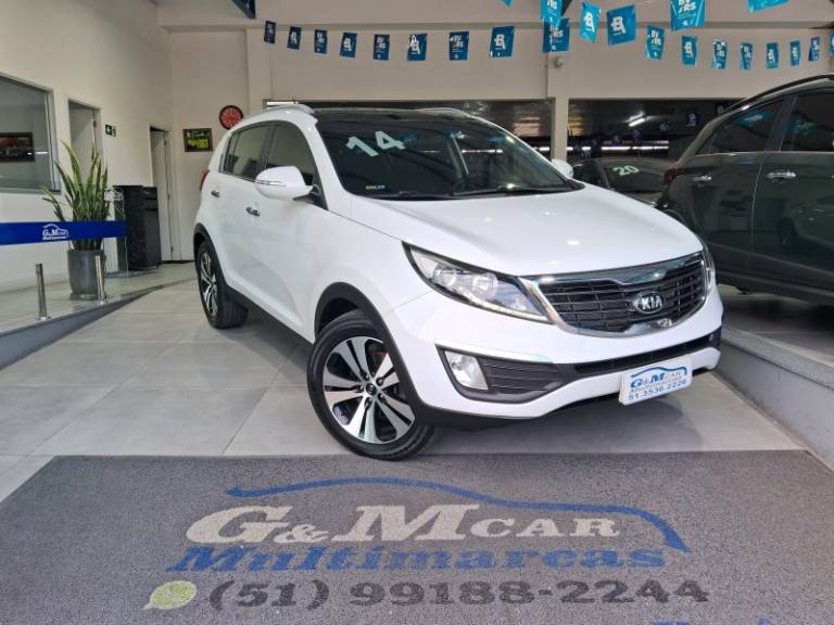 KIA MOTORS - SPORTAGE - 2013/2014 - Branca - Sob Consulta
