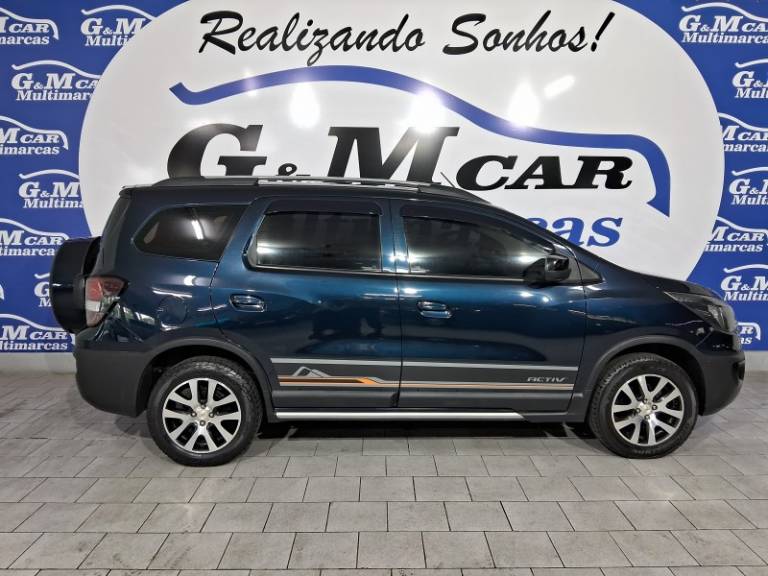 CHEVROLET - SPIN - 2015/2016 - Azul - R$ 62.900,00