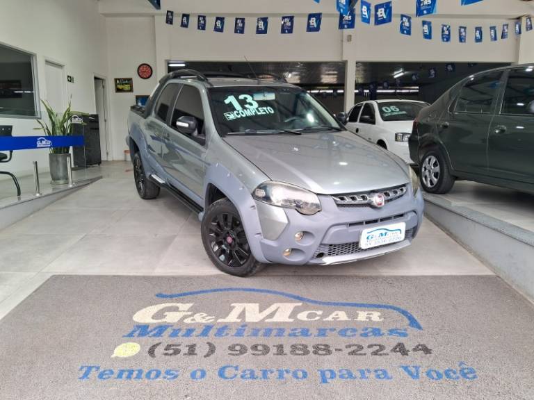 FIAT - STRADA - 2012/2013 - Cinza - R$ 49.900,00