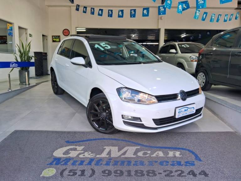 VOLKSWAGEN - GOLF - 2014/2015 - Branca - R$ 73.900,00