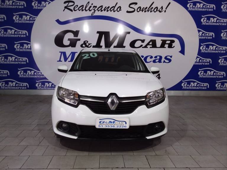 RENAULT - SANDERO - 2019/2020 - Branca - R$ 51.900,00