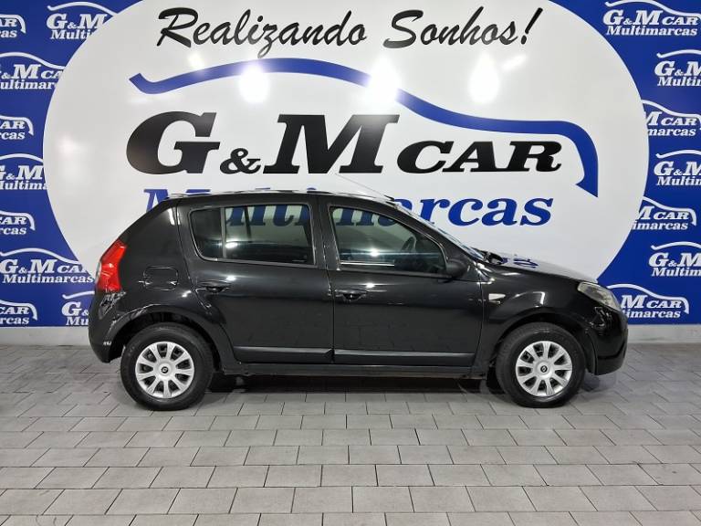 RENAULT - SANDERO - 2009/2009 - Preta - R$ 27.900,00