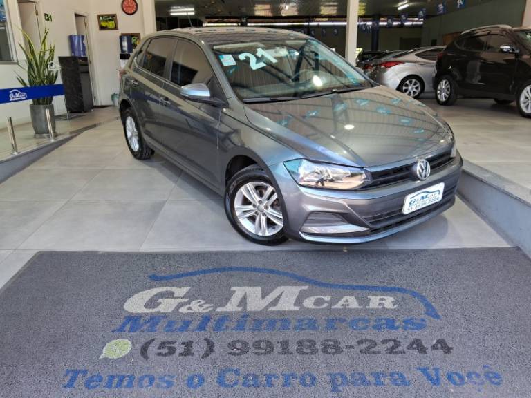 VOLKSWAGEN - POLO - 2020/2021 - Cinza - R$ 72.900,00