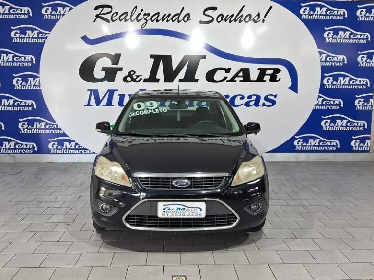 FORD - FOCUS - 2008/2009 - Preta - R$ 32.900,00