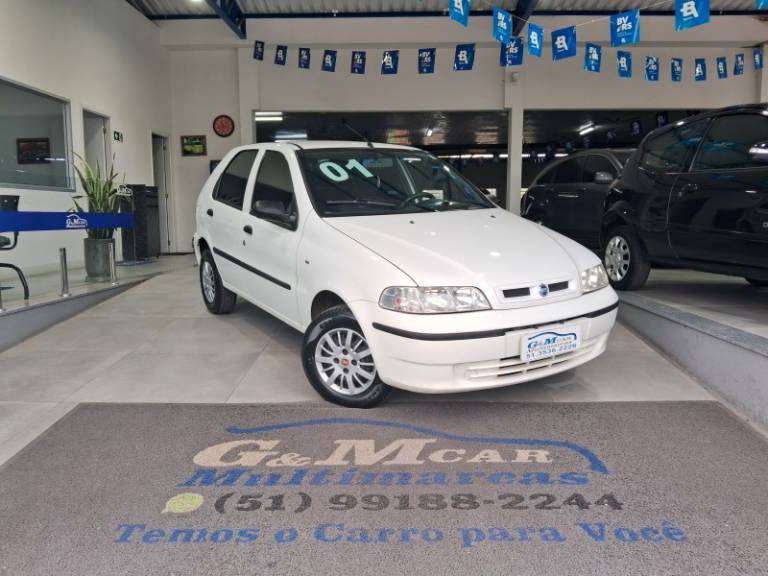 FIAT - PALIO - 2001/2001 - Branca - R$ 14.900,00