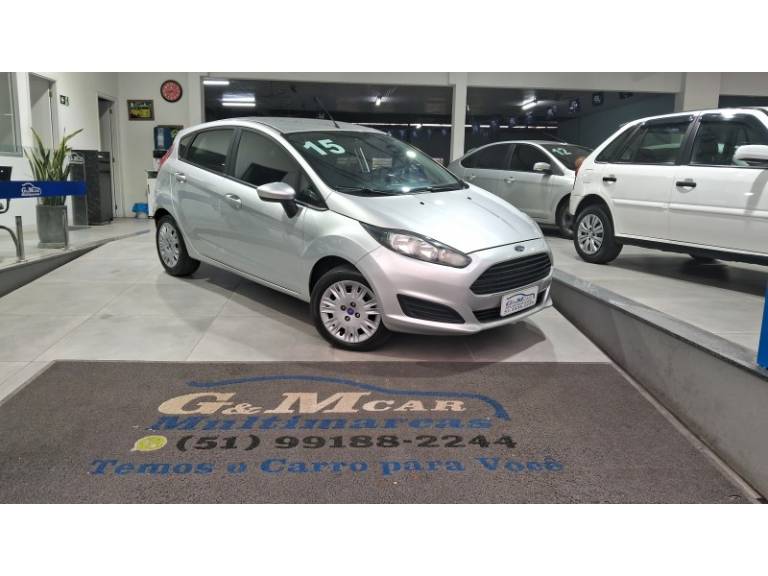 FORD - FIESTA - 2015/2015 - Prata - R$ 45.900,00