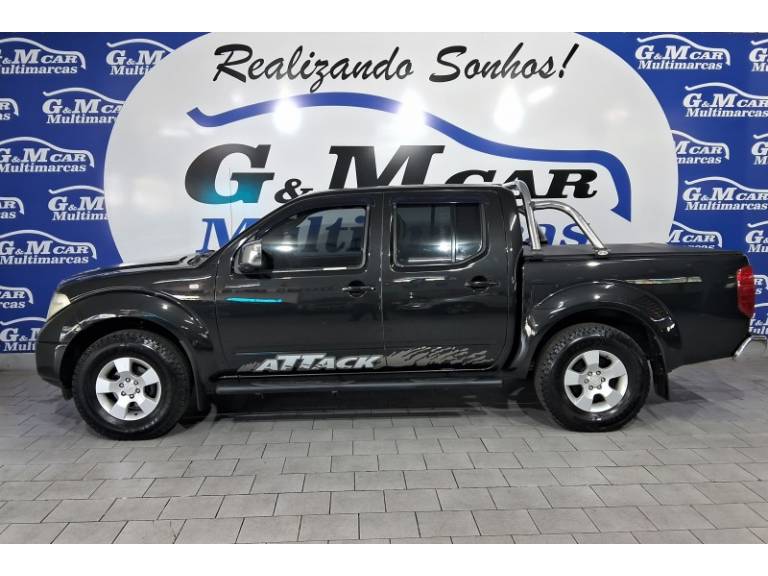 NISSAN - FRONTIER - 2008/2009 - Preta - R$ 69.900,00