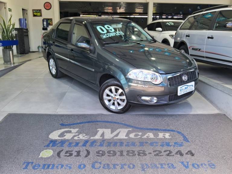 FIAT - SIENA - 2008/2009 - Cinza - R$ 30.900,00