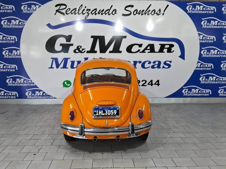 VOLKSWAGEN - FUSCA - 1975/1975 - Laranja - R$ 45.900,00