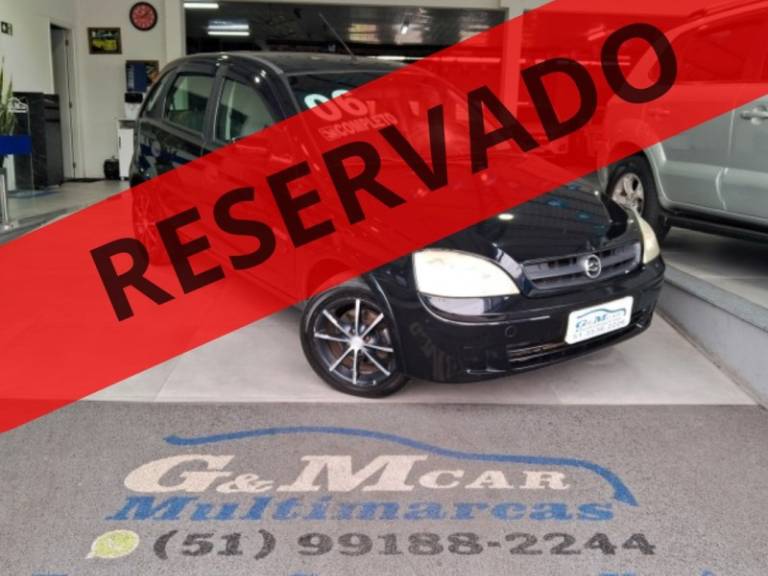 CHEVROLET - CORSA - 2005/2006 - Preta - R$ 26.900,00