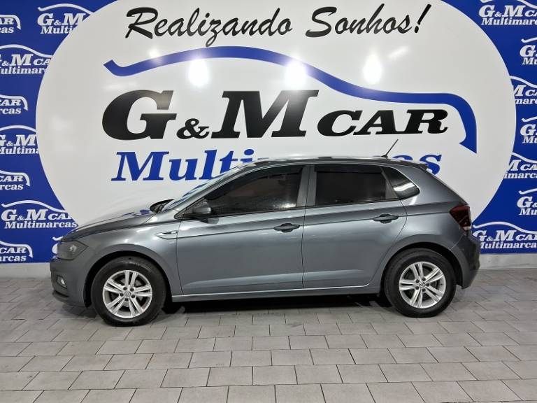 VOLKSWAGEN - POLO - 2018/2019 - Cinza - Sob Consulta
