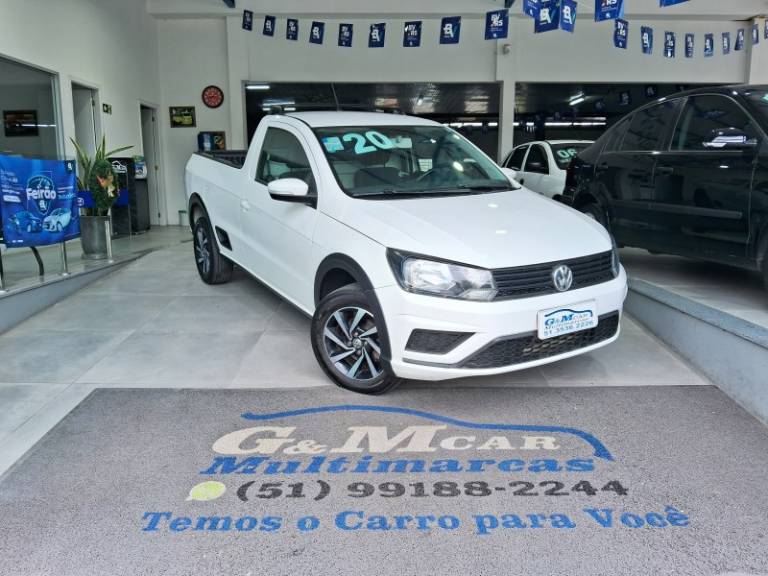 VOLKSWAGEN - SAVEIRO - 2019/2020 - Branca - R$ 64.900,00