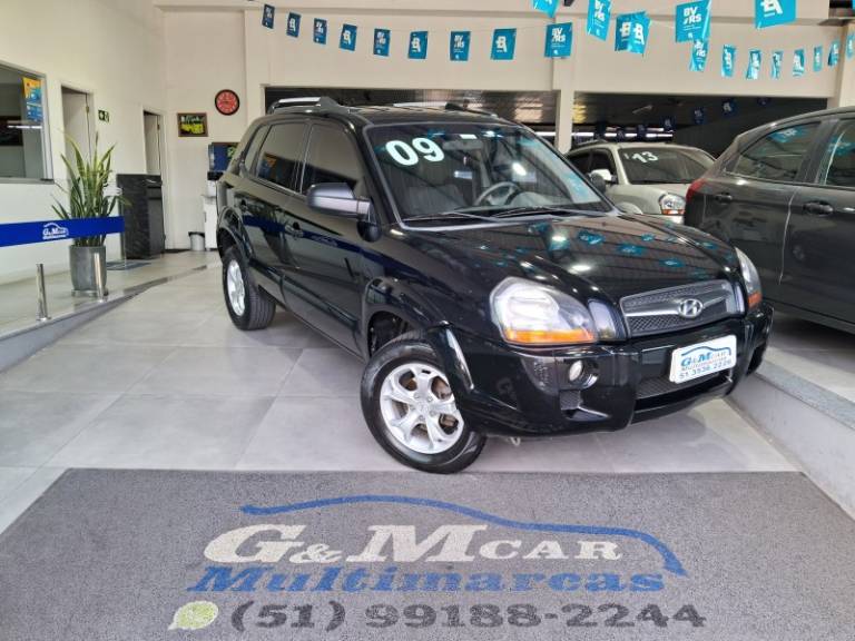 HYUNDAI - TUCSON - 2008/2009 - Preta - R$ 29.900,00