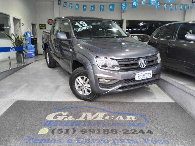 VOLKSWAGEN - AMAROK - 2018/2019 - Cinza - R$ 105.900,00