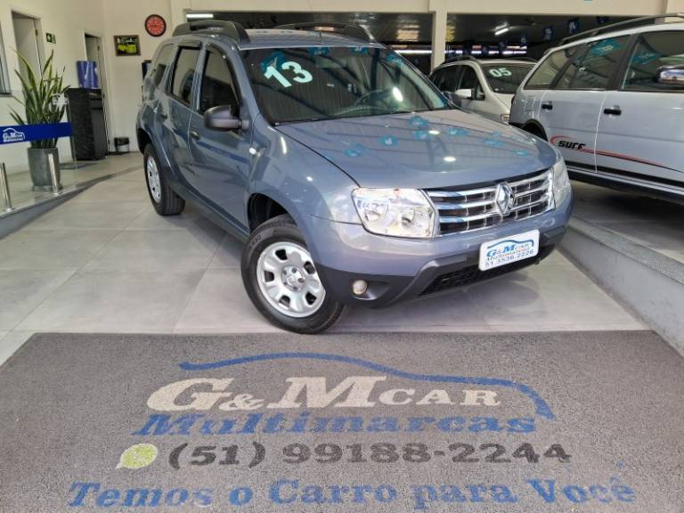 RENAULT - DUSTER - 2012/2013 - Cinza - Sob Consulta