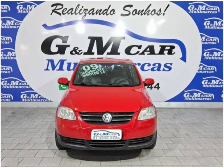 VOLKSWAGEN - FOX - 2008/2009 - Vermelha - R$ 32.900,00