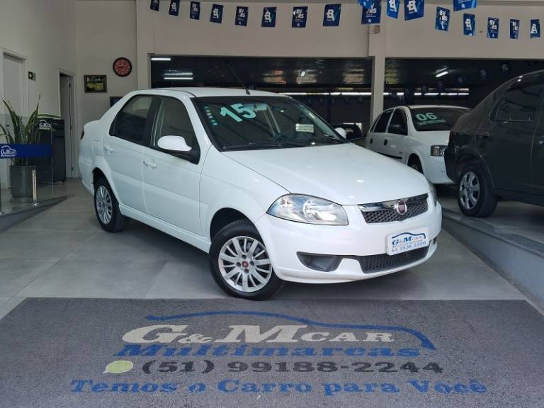 FIAT - SIENA - 2014/2015 - Branca - R$ 35.900,00