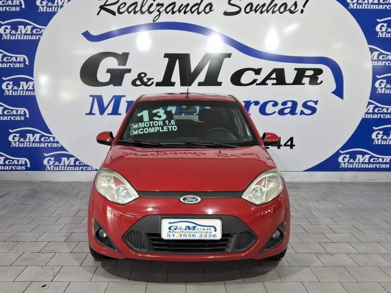 FORD - FIESTA - 2012/2013 - Vermelha - R$ 34.900,00