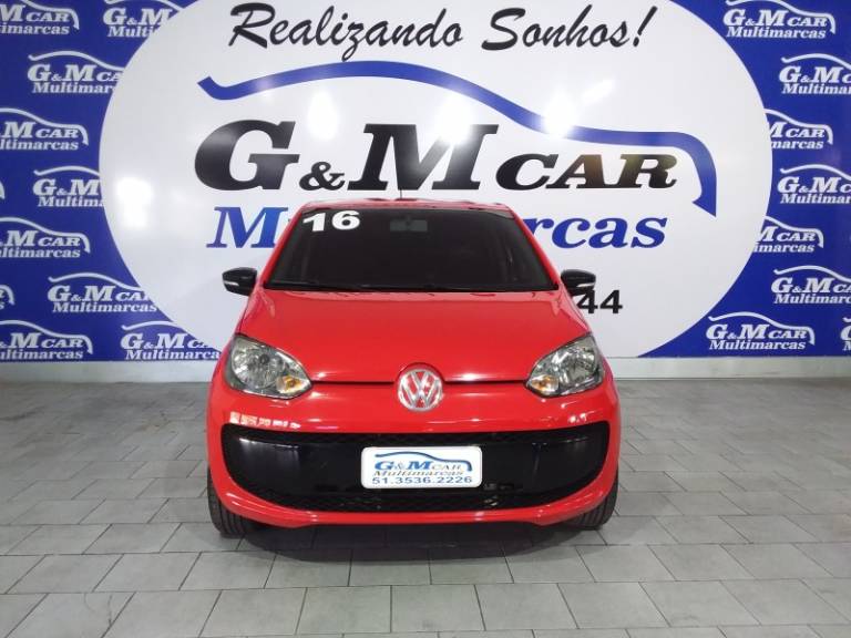 VOLKSWAGEN - UP - 2015/2016 - Vermelha - R$ 53.900,00