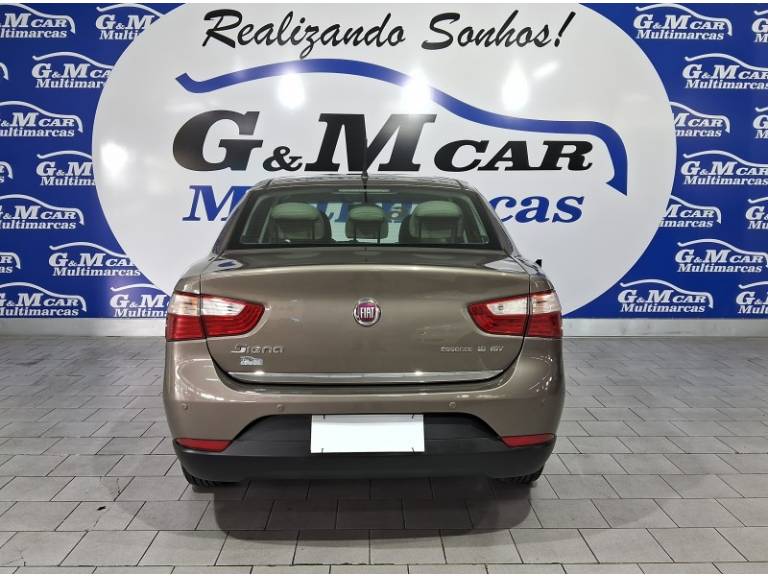 FIAT - GRAND SIENA - 2015/2016 - Cinza - R$ 45.900,00