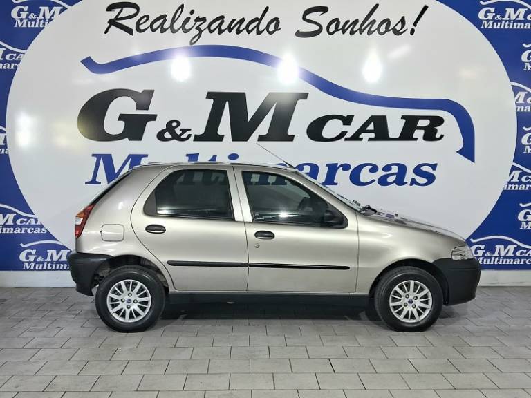 FIAT - PALIO - 2002/2003 - Cinza - R$ 17.900,00