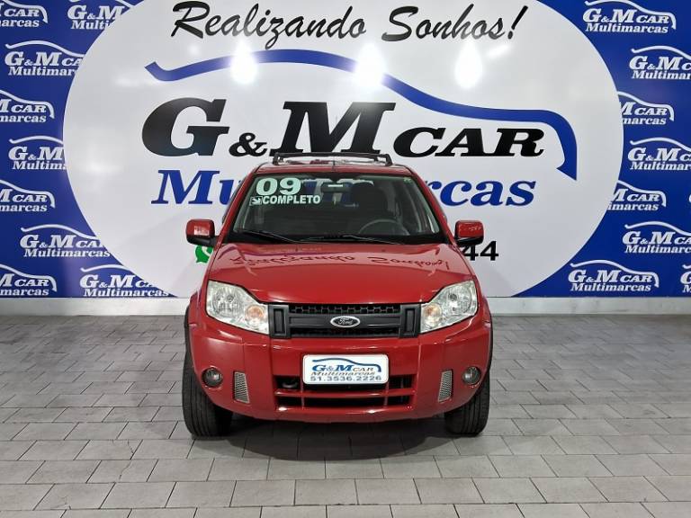 FORD - ECOSPORT - 2009/2009 - Vermelha - R$ 37.900,00