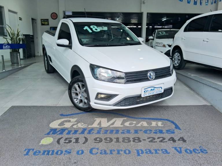 VOLKSWAGEN - SAVEIRO - 2017/2018 - Branca - R$ 61.900,00