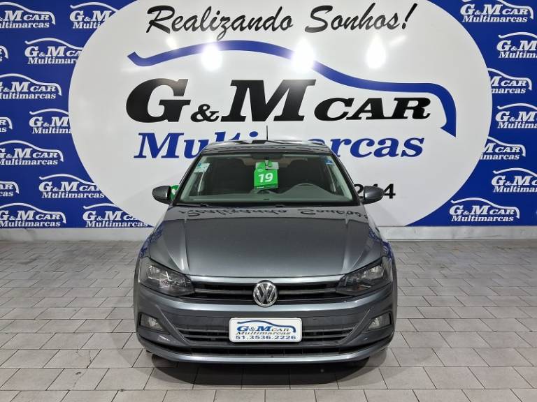 VOLKSWAGEN - POLO - 2018/2019 - Cinza - Sob Consulta