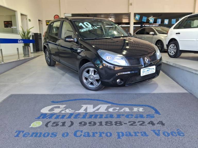 RENAULT - SANDERO - 2010/2010 - Preta - R$ 27.900,00