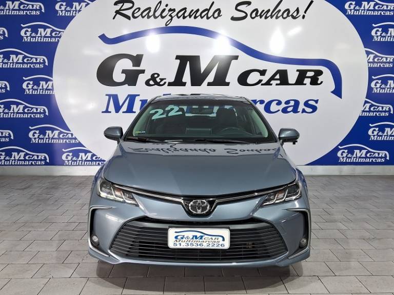 TOYOTA - COROLLA - 2021/2022 - Cinza - R$ 127.900,00