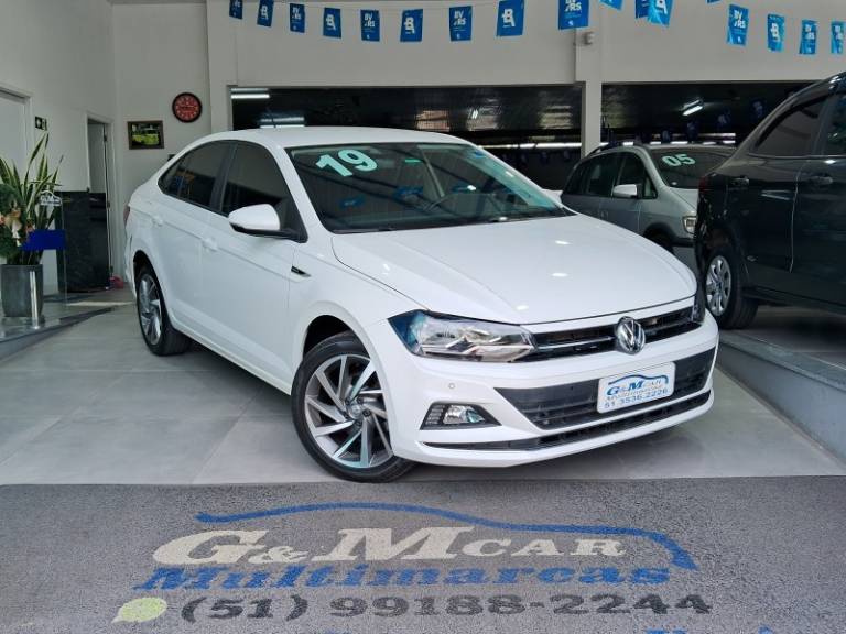 VOLKSWAGEN - VIRTUS - 2018/2019 - Branca - R$ 83.900,00