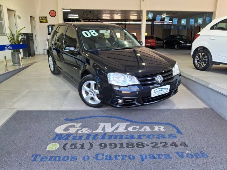 VOLKSWAGEN - GOLF - 2007/2008 - Preta - R$ 43.900,00